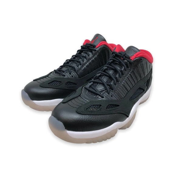 Air Jordan 11 Retro Low IE Black/True Red Mens Basketball 919712 023 (2021) NEW